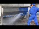Reinigung Betonierkübel mit DYNAJET UHP 220