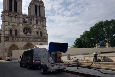 DYNAJET unterstützt die Restaurierung von Notre-Dame